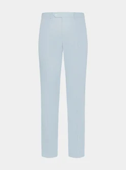 Pantaloni abito in puro lino