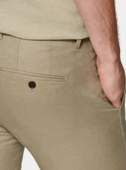 Pantaloni abito in puro lino