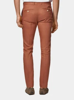 Pantaloni abito in puro lino