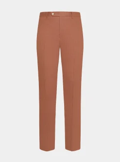 Pantaloni abito in puro lino