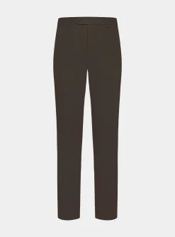 Pantaloni abito in puro lino