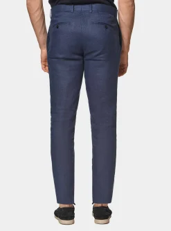 Pantaloni abito in puro lino