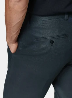 Pantaloni abito in puro lino