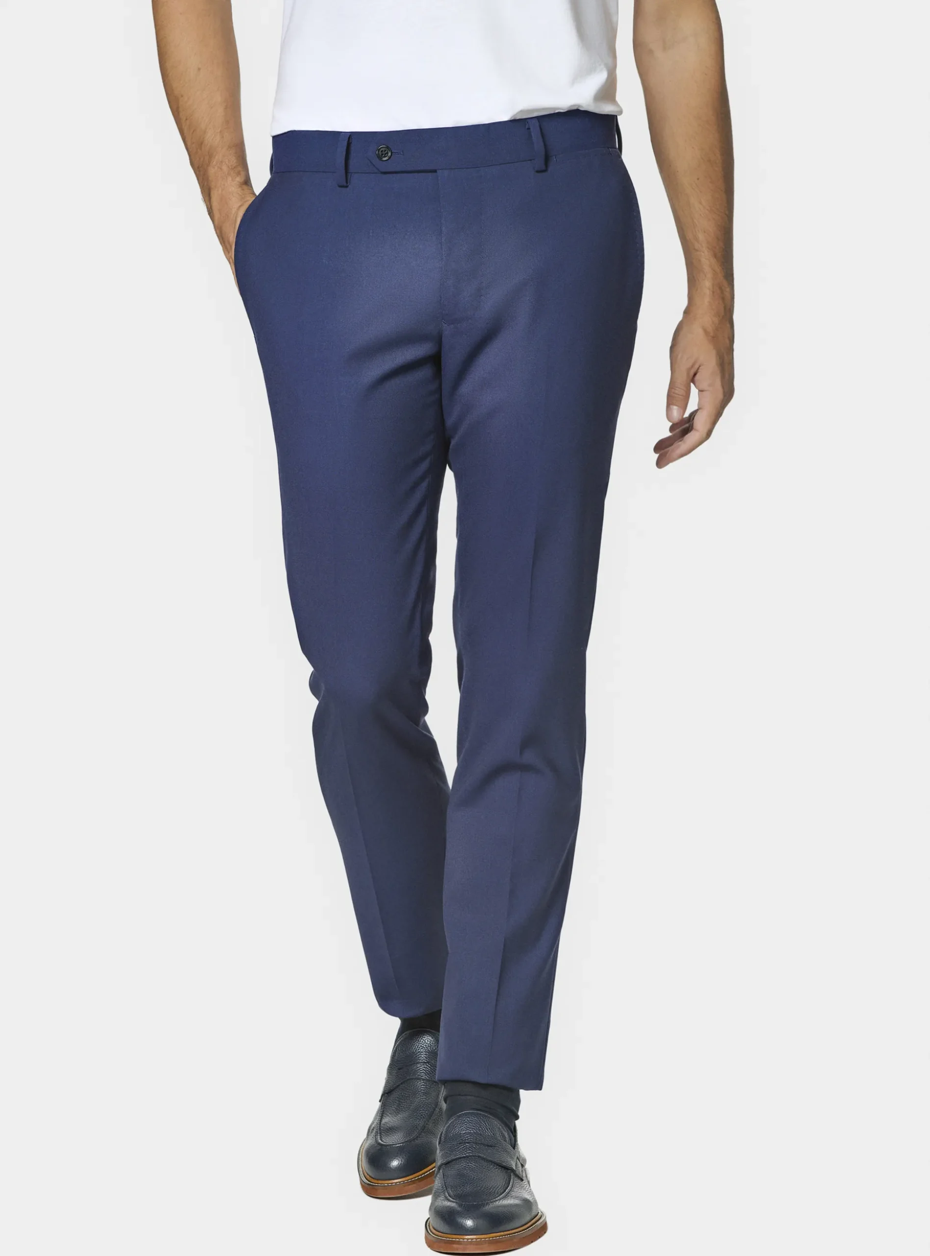 Pantaloni abito travel in pura lana Cerruti