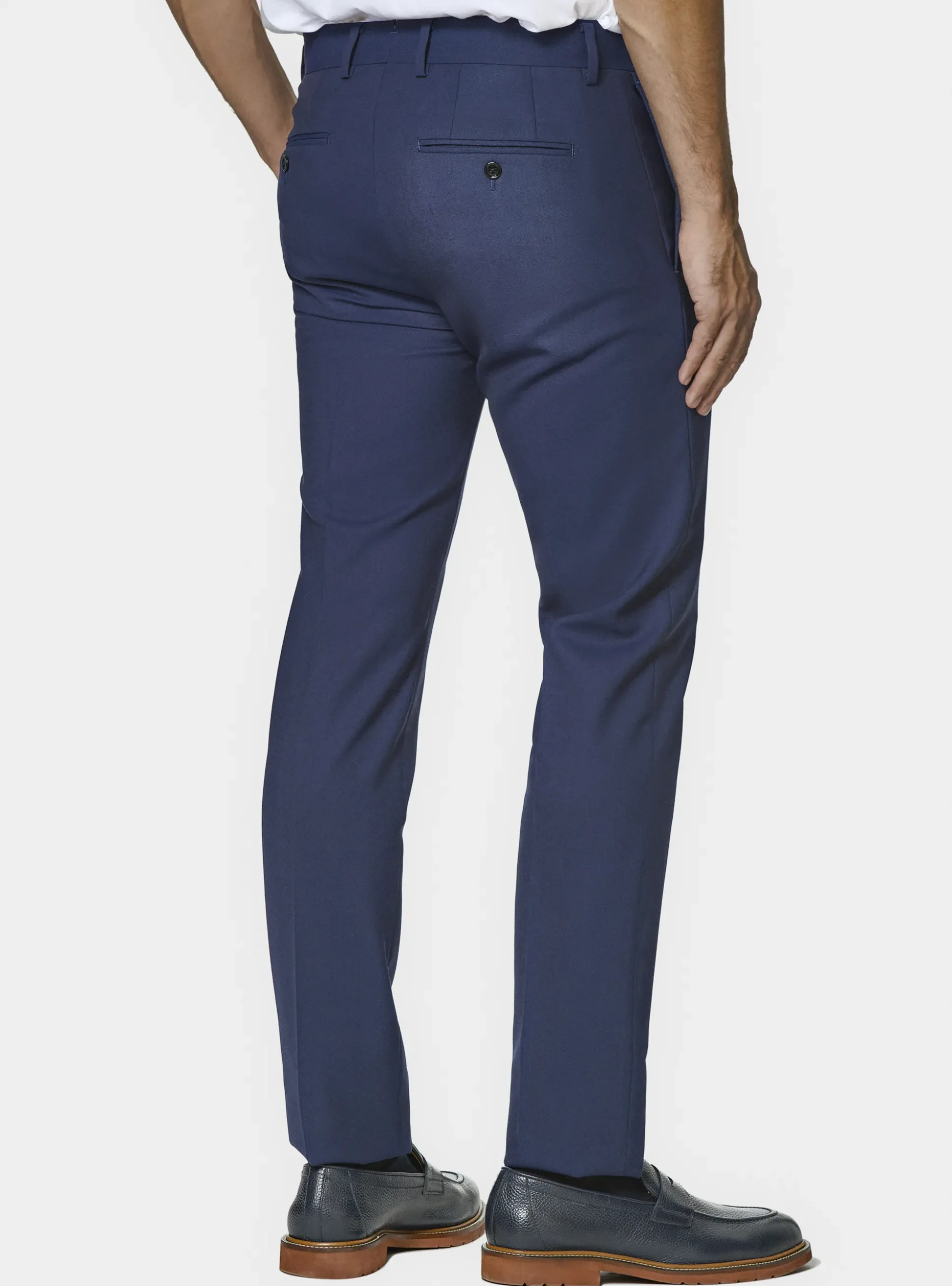 Pantaloni abito travel in pura lana Cerruti