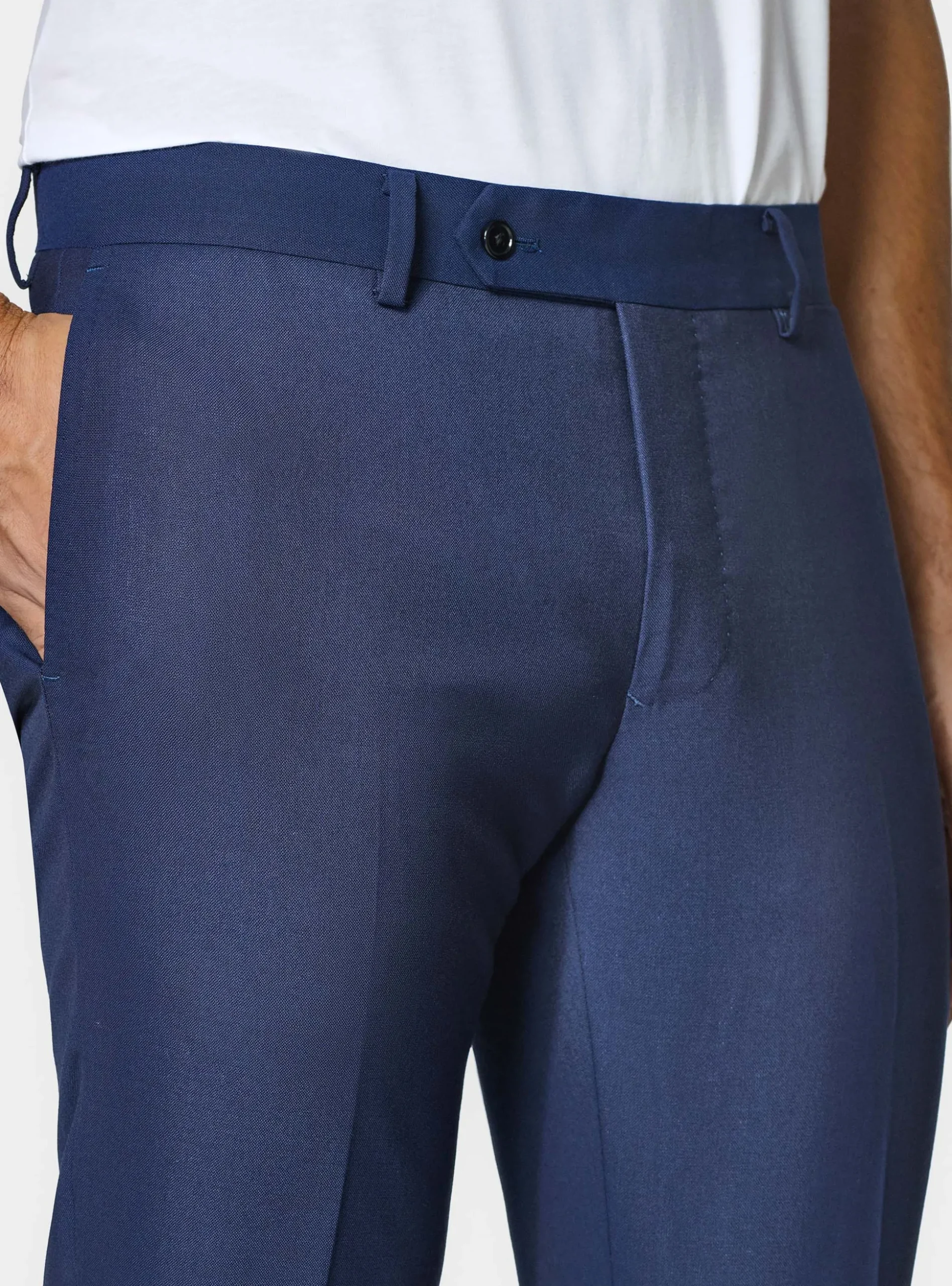 Pantaloni abito travel in pura lana Cerruti
