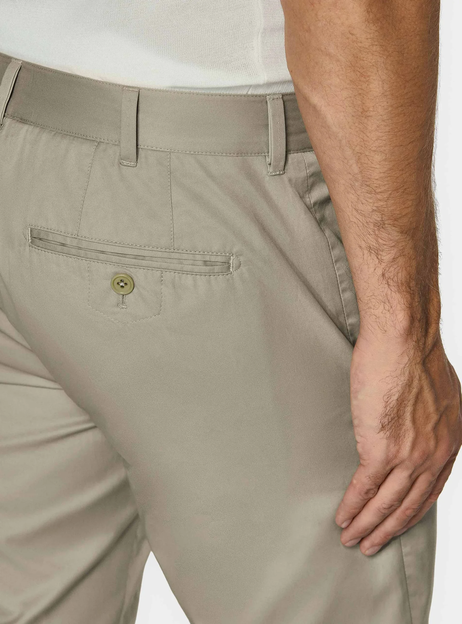 Pantaloni chino in twill leggero