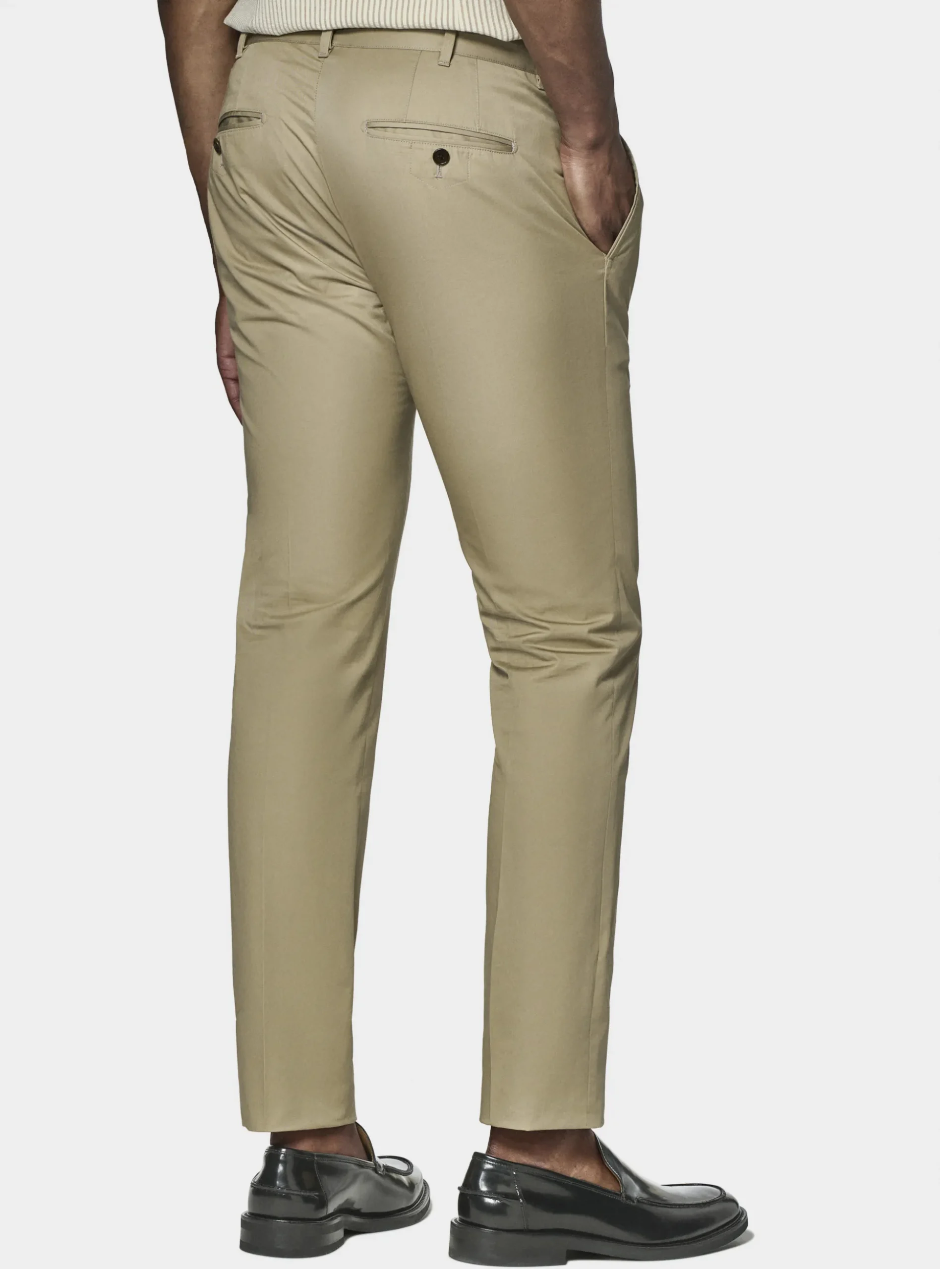 Pantaloni chino in twill leggero