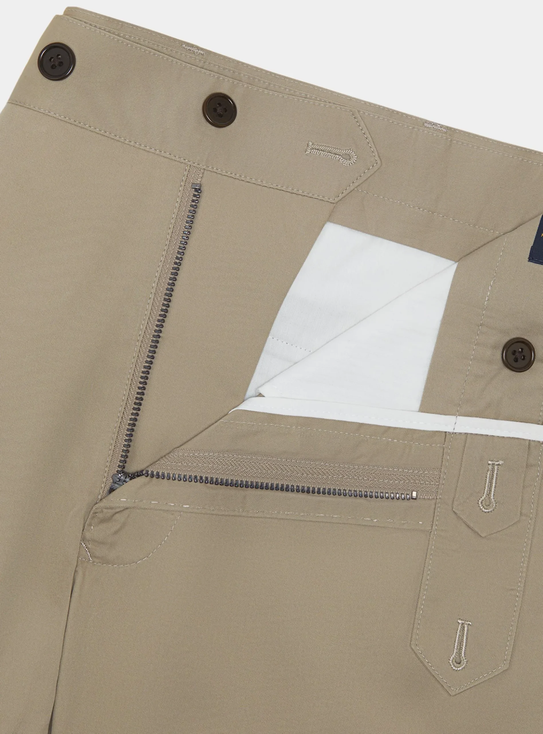 Pantaloni chino in twill leggero