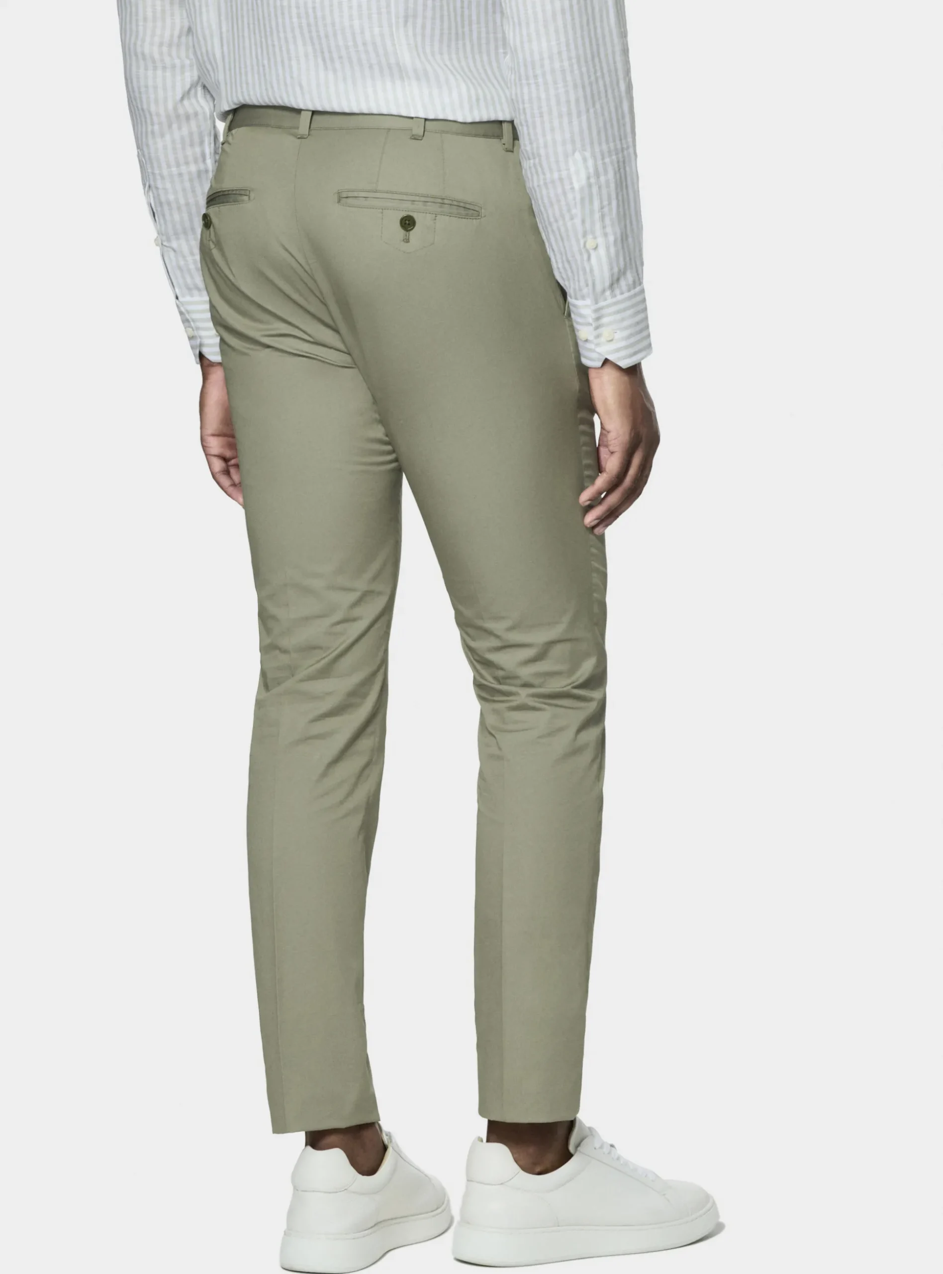 Pantaloni chino in twill leggero