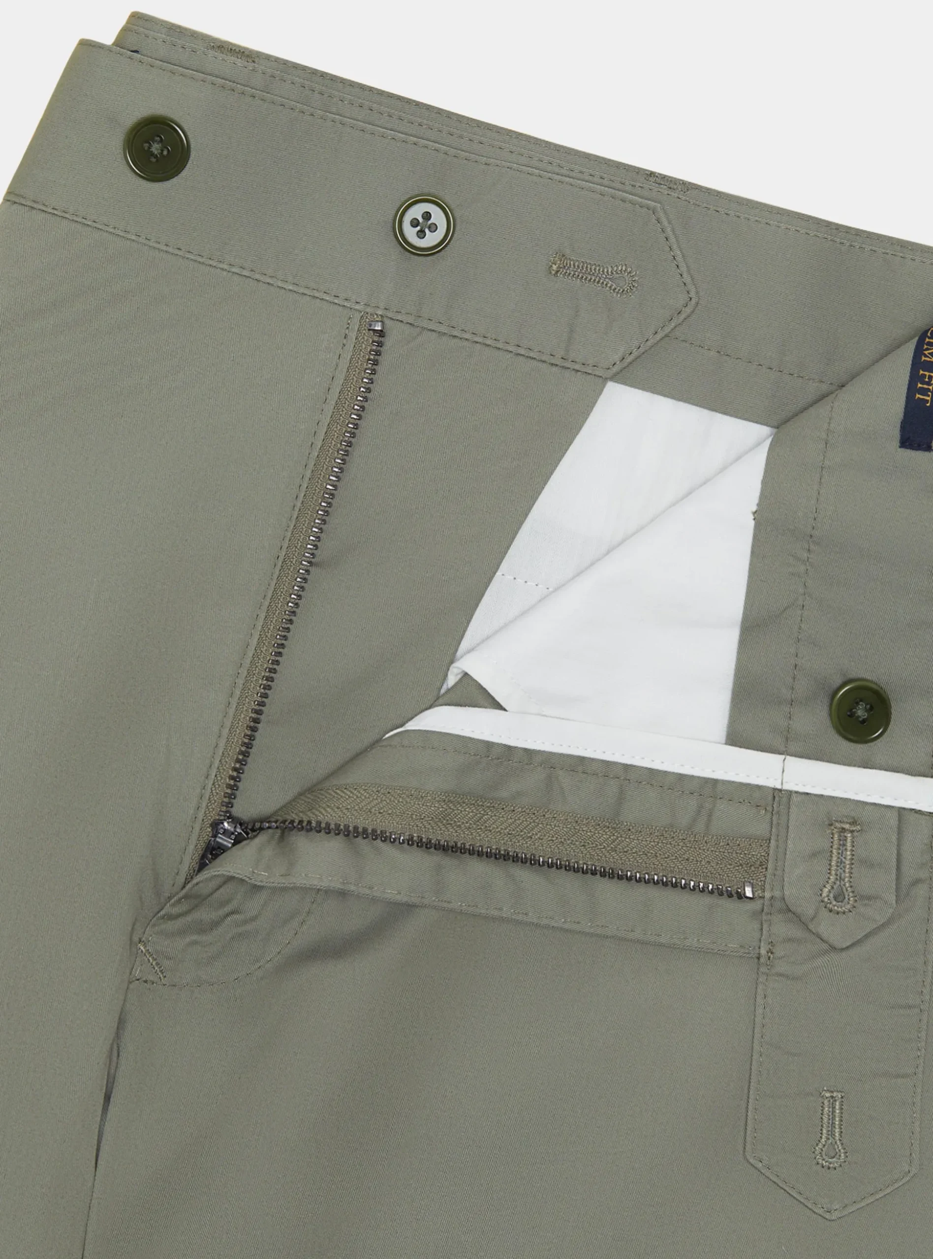 Pantaloni chino in twill leggero