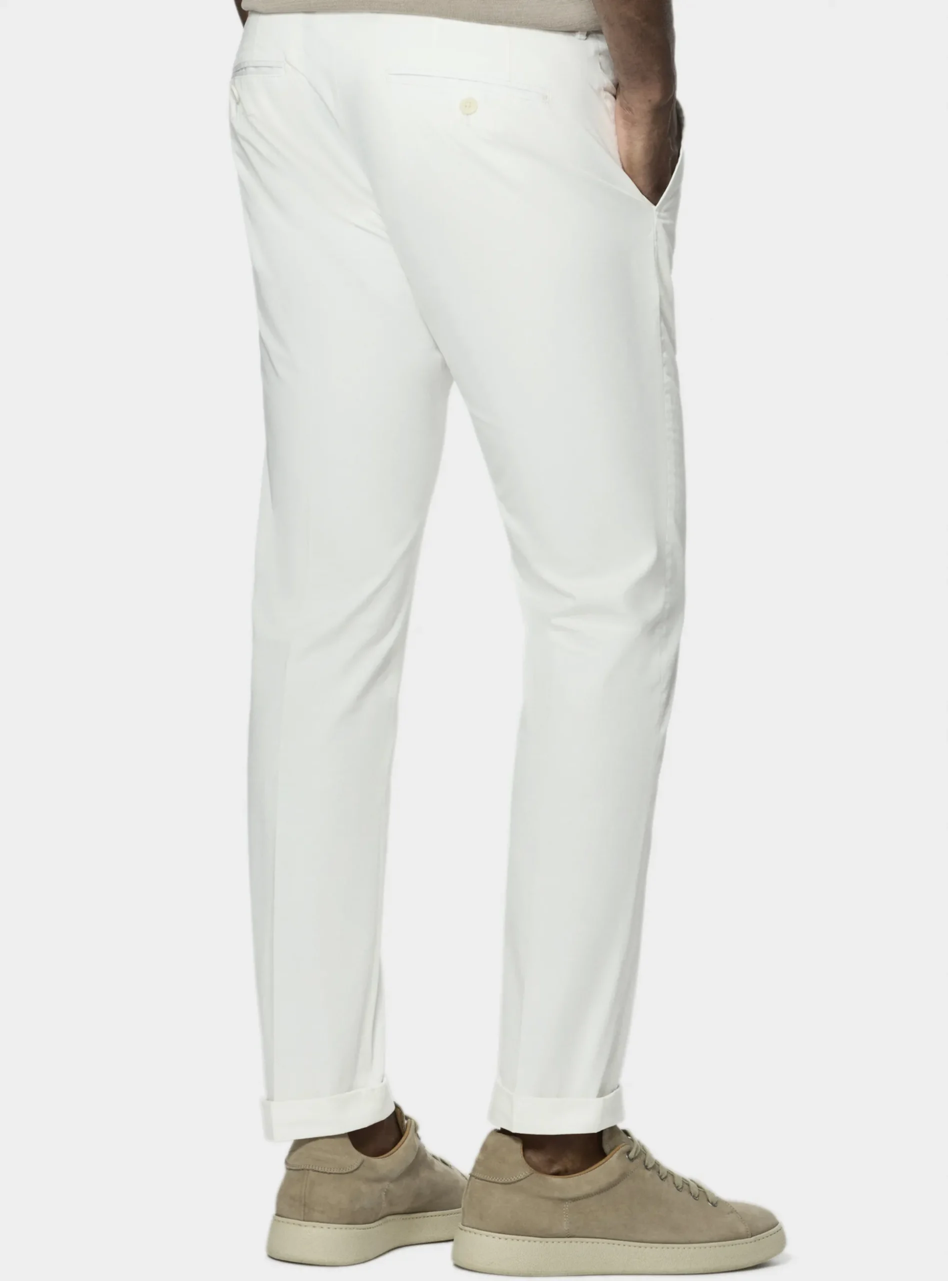 Pantaloni chino in twill leggero