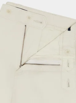 Pantaloni chino slim fit in cotone twill