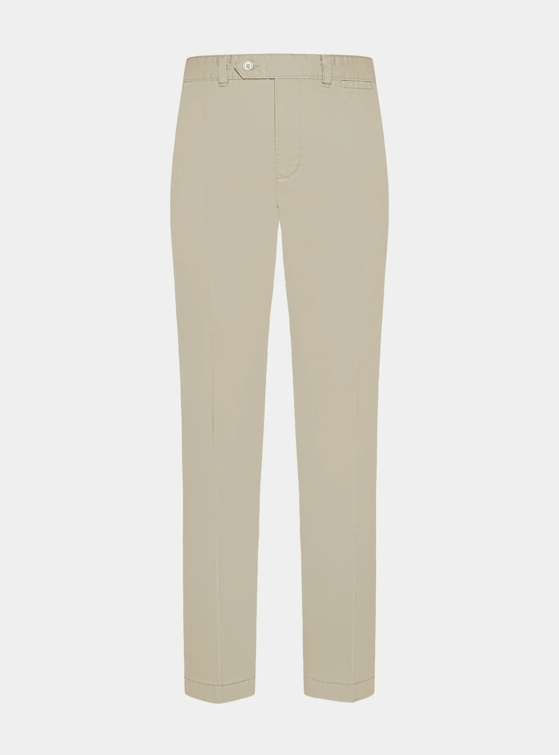 Pantaloni chino slim fit in cotone twill