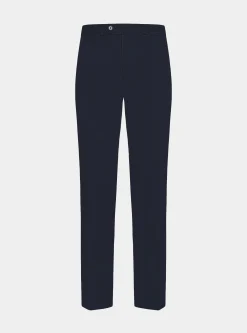 Pantaloni chino slim fit in cotone twill