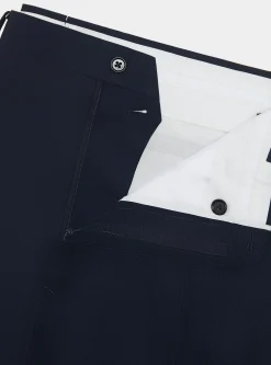 Pantaloni doppia pince in pura lana Vitale Barberis Canonico