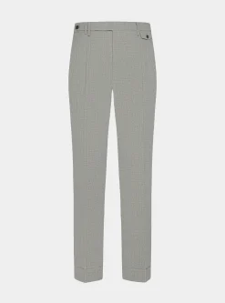 Pantaloni doppia pince in pura lana Vitale Barberis Canonico