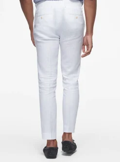 Pantaloni in puro lino