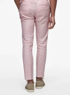 Pantaloni in puro lino