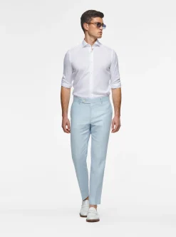 Pantaloni in puro lino
