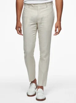 Pantaloni in puro lino