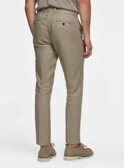 Pantaloni in puro lino