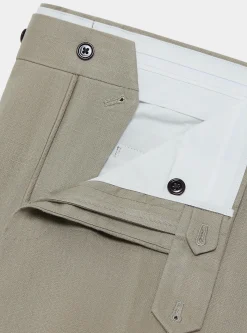 Pantaloni in puro lino