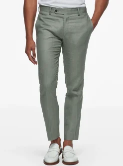 Pantaloni in puro lino