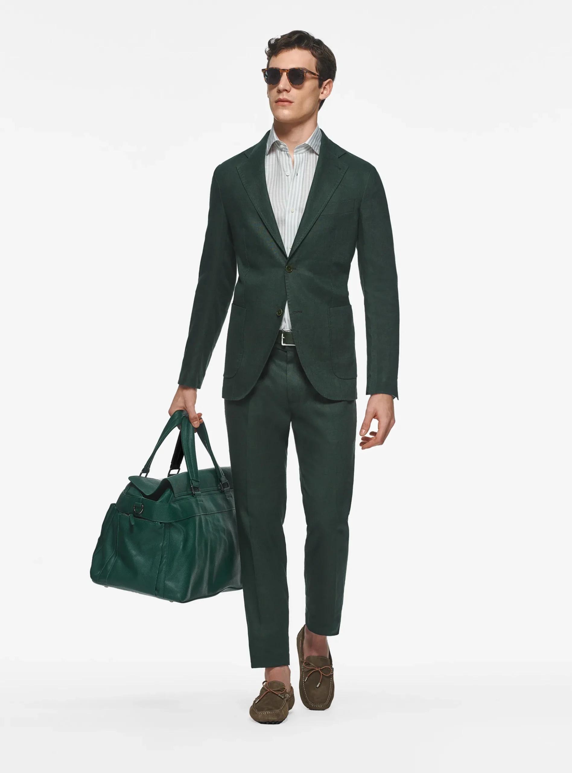 Pantaloni in puro lino