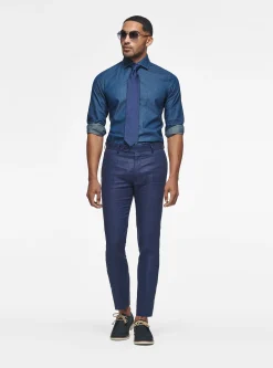 Pantaloni in puro lino