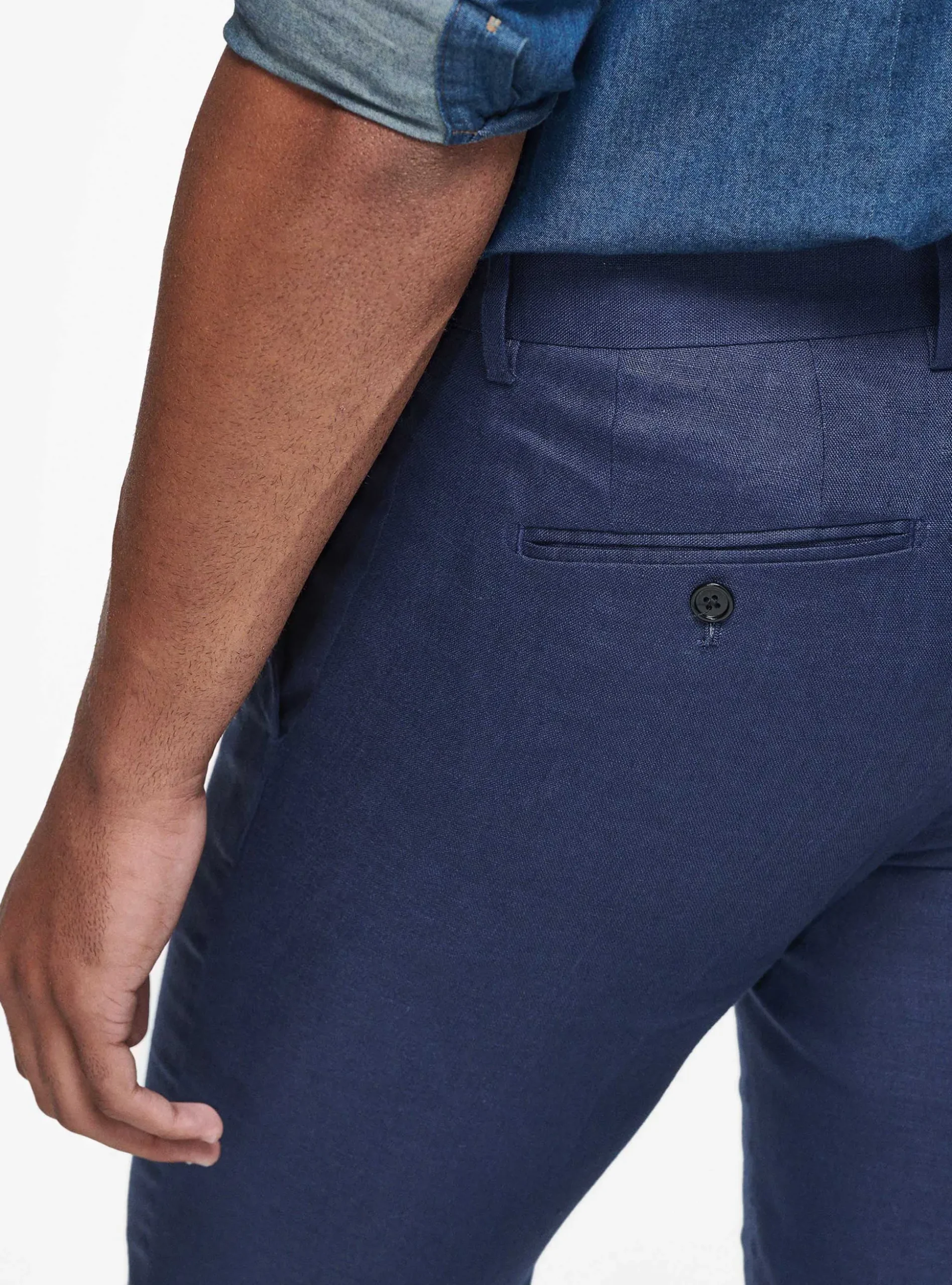 Pantaloni in puro lino