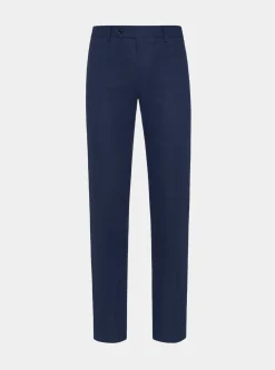 Pantaloni in puro lino