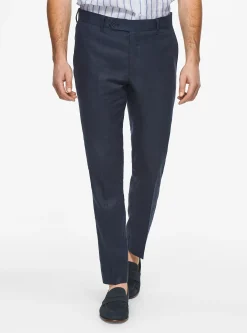 Pantaloni in puro lino