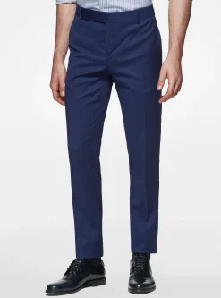 Pantaloni per abito in pura lana superfine 110's Reda