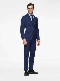 Pantaloni per abito in pura lana superfine 110's Reda