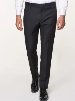Pantaloni smoking in pura lana superfine 110's Vitale Barberis Canonico