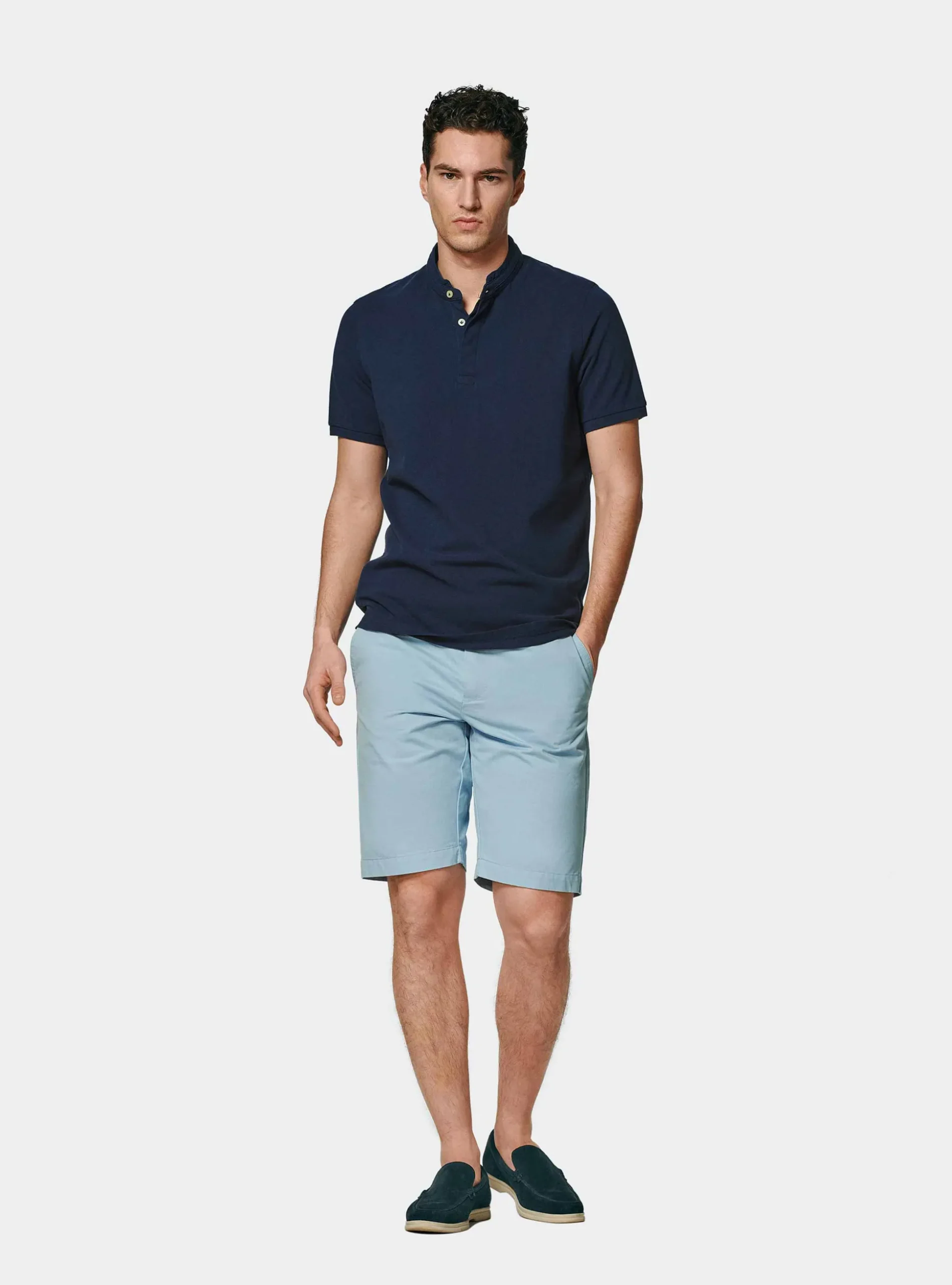 Polo coreana in piquet