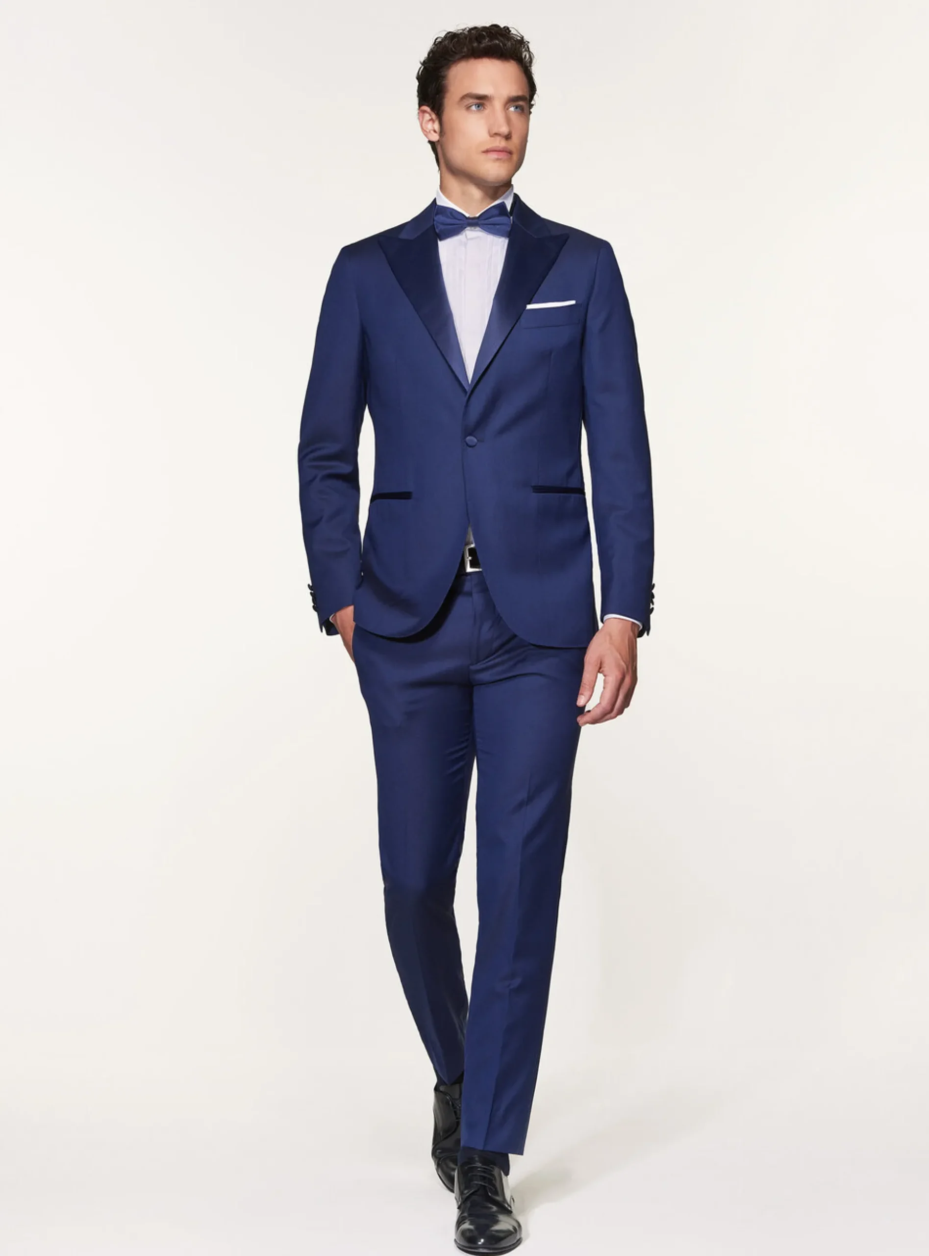Smoking basalto in pura lana superfine 110s Vitale Barberis Canonico