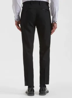 Smoking nero in pura lana Vitale Barberis Canonico