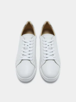 Sneakers in nappa martellata