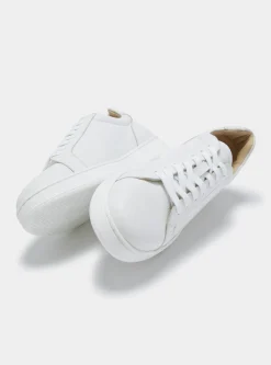 Sneakers in nappa martellata