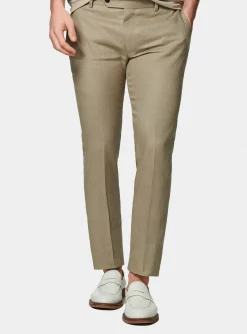 Striped linen