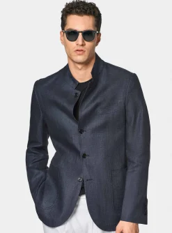 Total blue linen