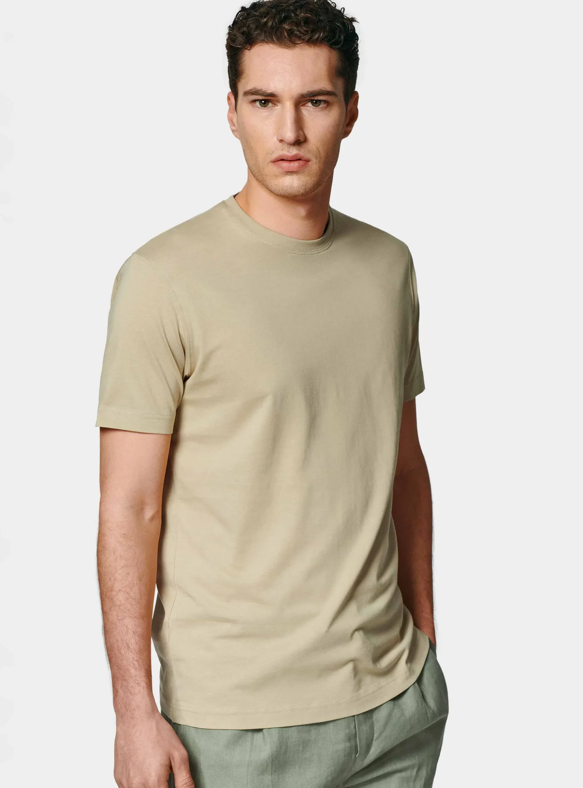 T-shirt mezza manica in cotone Supima