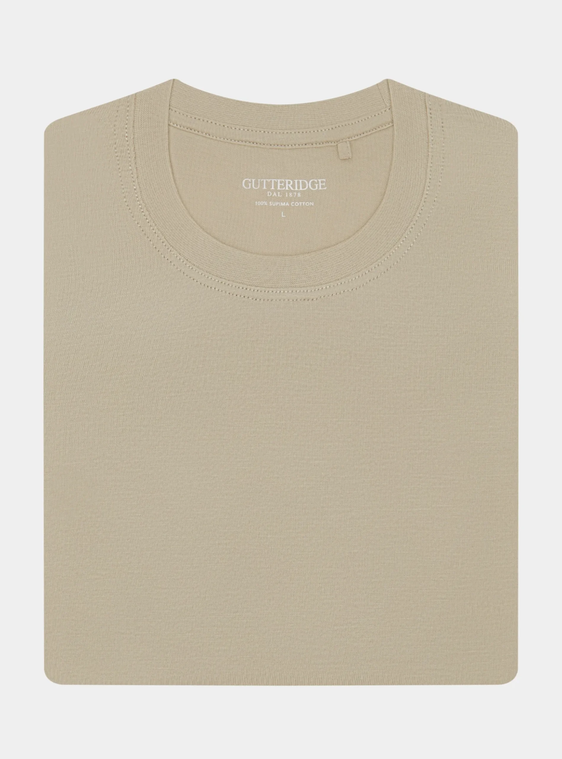 T-shirt mezza manica in cotone Supima