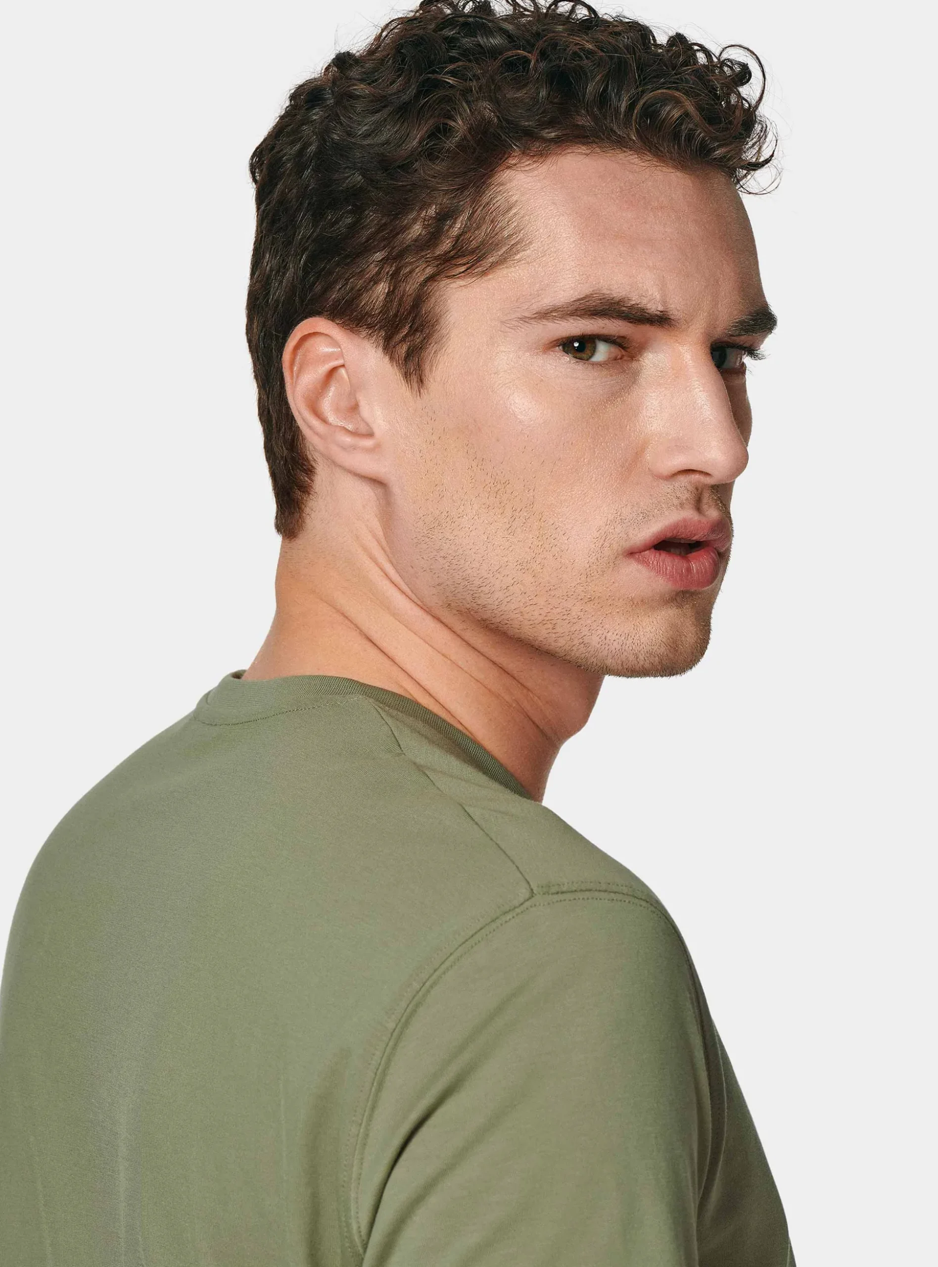 T-shirt mezza manica in cotone Supima