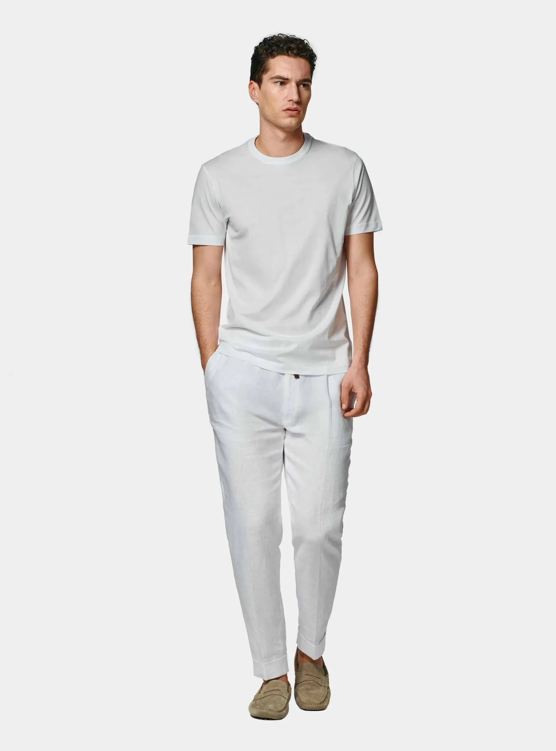 T-shirt mezza manica in cotone Supima