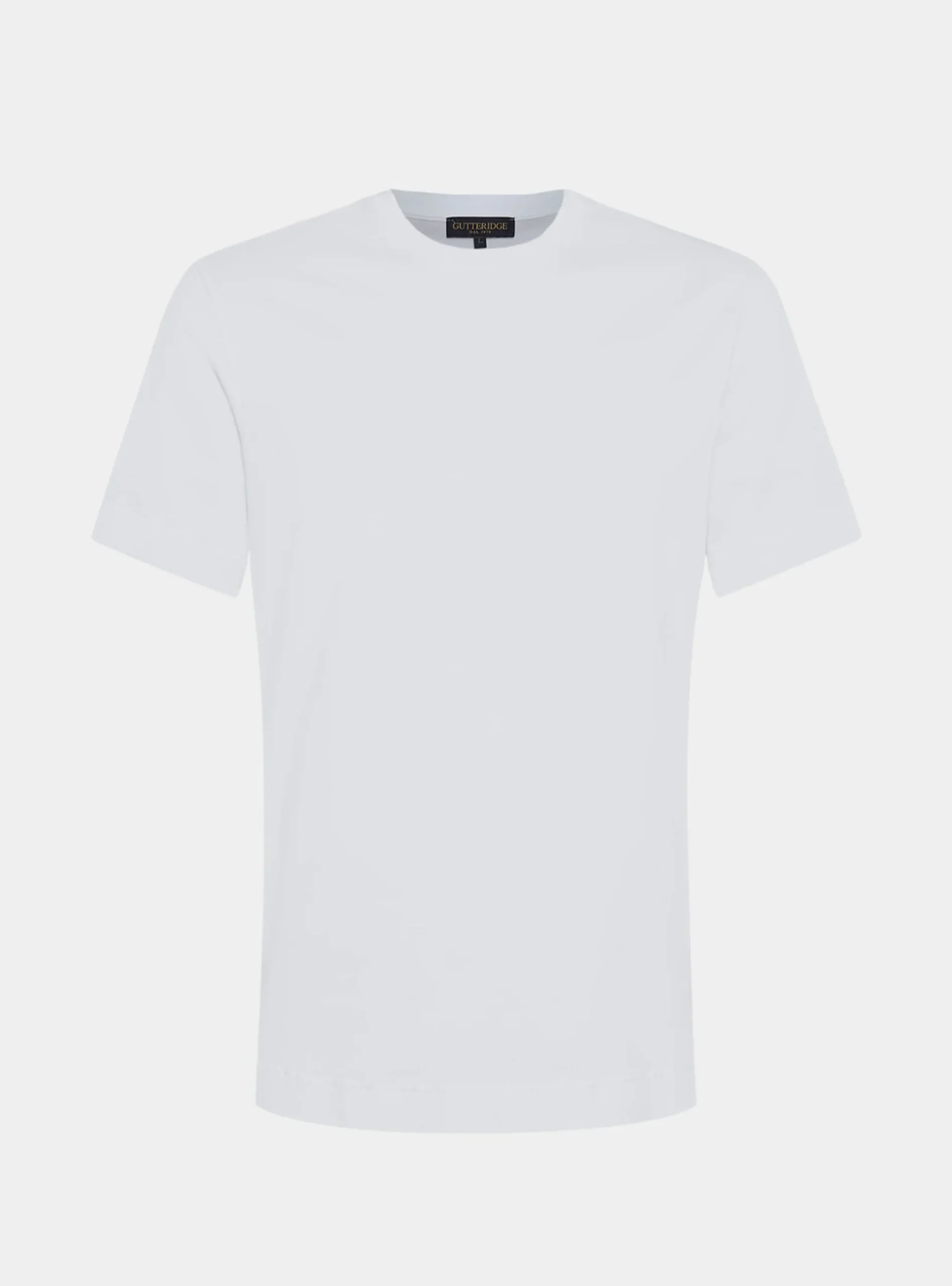 T-shirt mezza manica in filo di scozia