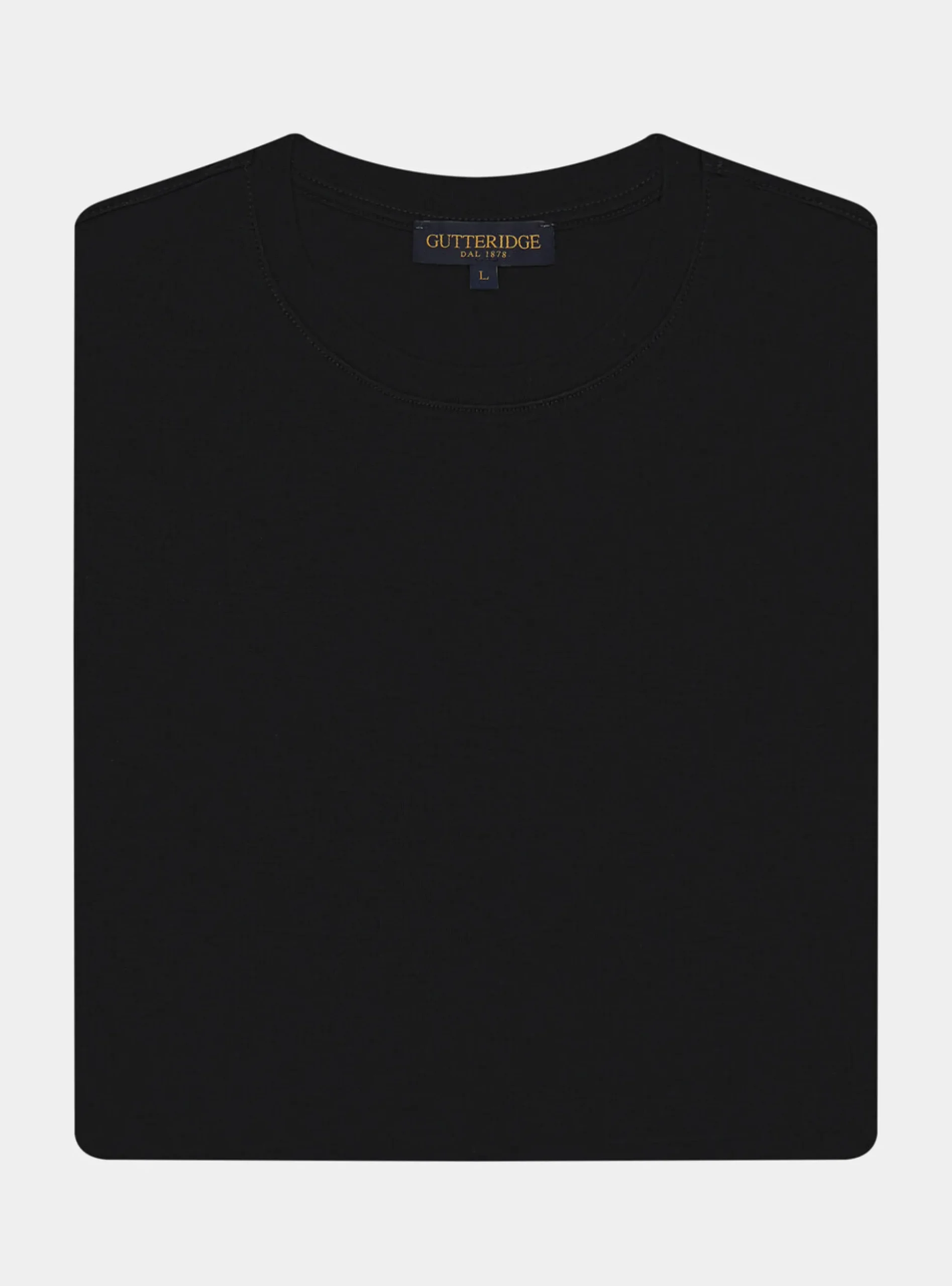 T-shirt mezza manica in filo di scozia
