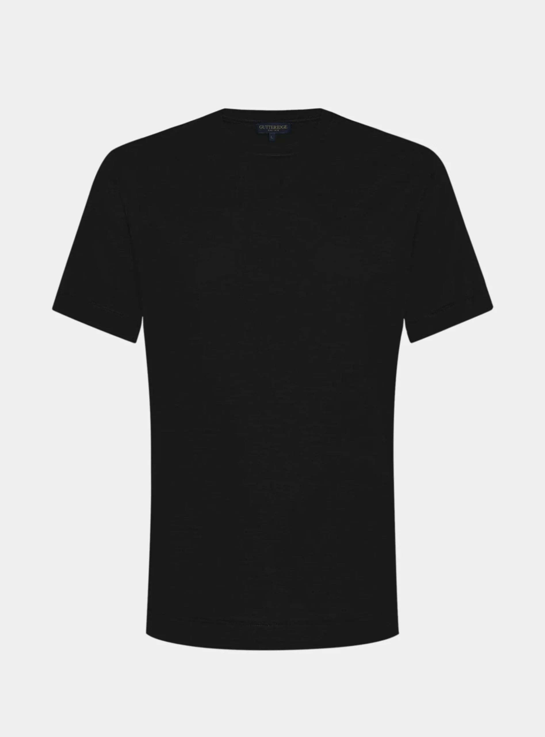 T-shirt mezza manica in filo di scozia